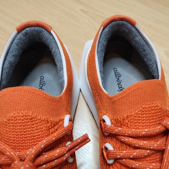 Allbirds TD2 Tree Dasher 2 Orange Knit Active Shoes. Men\'s size 11.5. New. main image 11